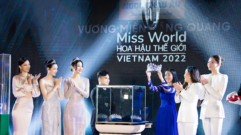 Cận cảnh vương miện danh giá dành cho Miss World Vietnam 2022