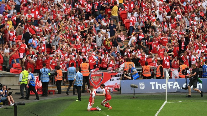Arsenal 2-1 Chelsea: Sanchez và Ramsey lập công, Arsenal vô địch FA Cup