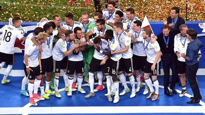 Đức khẳng định sức mạnh tuyệt đối khi đánh bại Chile, vô địch Confederations Cup 2017
