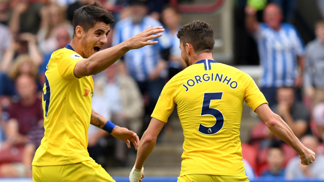 Video bàn thắng Huddersfield 0-3 Chelsea: Kante, Jorginho và Pedro lập công