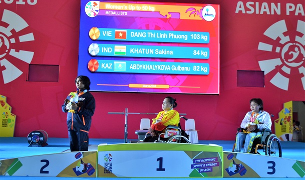  Đặng Thị Linh Phượng tạo ra cú sốc tại Asian Para Games 2018