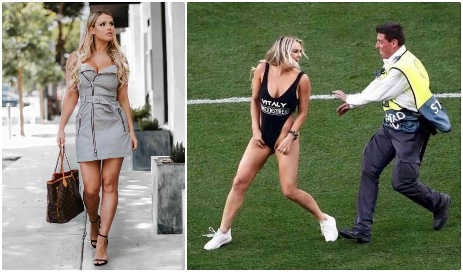 Kinsey Wolanski, người đẹp, ngực khủng, liverpool, tottenham, liverpool vs tottenham, Champions League, Chung kết Champions League, scandal