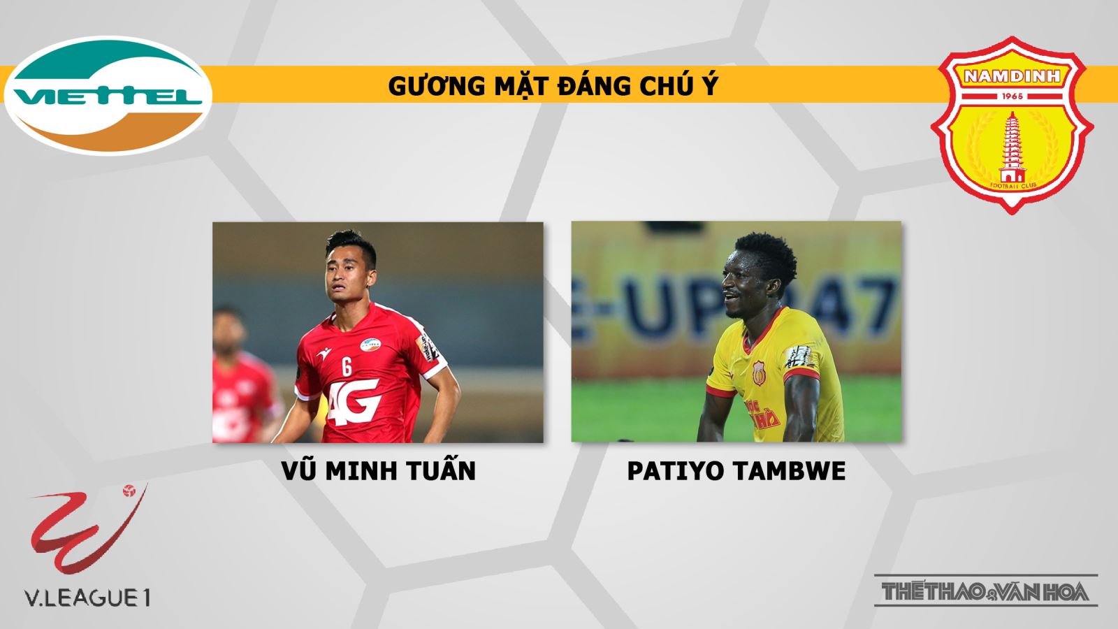 Viettel vs Nam Định: Nhận định và trực tiếp bóng đá (19h00, 13/4). Lịch thi đấu V-League 2019