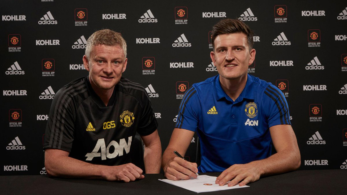 Harry Maguire, MU, manchester united, harry maguire gia nhập mu, chuyển nhượng, tin chuyển nhượng, solskjaer, chuyển nhượng MU