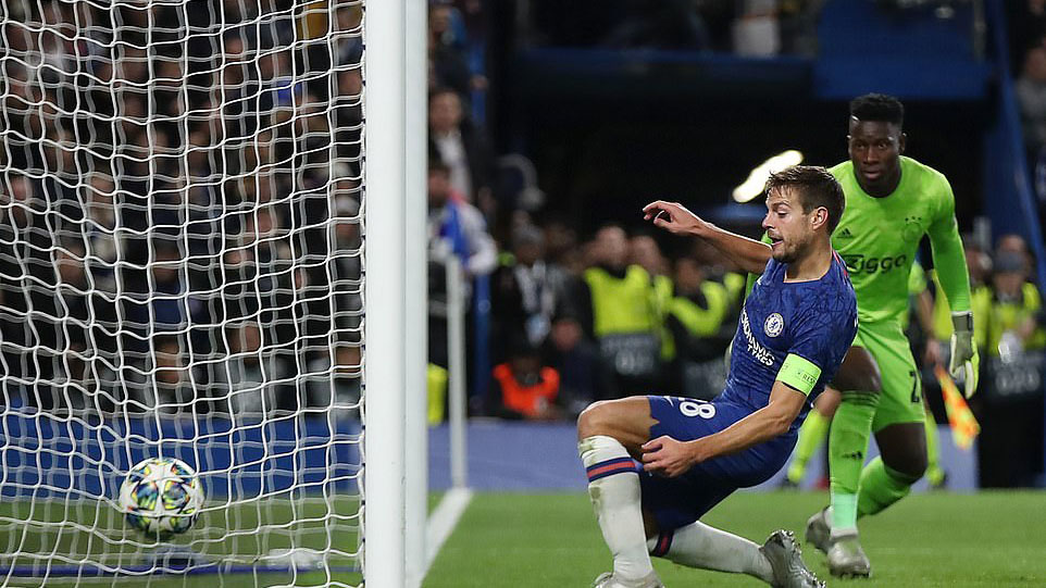 ket qua bong da hôm nay, trực tiếp bóng đá, thẻ đỏ, Daley Blind, ket qua bong da, lich thi dau bong da hom nay, bong da hom nay, Joel Veltman, penalty, Cúp C1, Chelsea, Chelsea vs Ajax, Lampard, K+, K+PM, K+PC