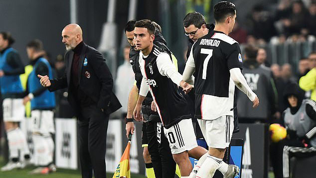 Ket qua bong da, Juventus 1-0 AC Milan, Ket qua bong da hom nay, Juventus vs Milan, kết quả bóng đá Ý, bảng xếp hạng bóng đá Ý, video bàn thắng Juve đấu với Milan, Juve, ronaldo, dybala, sarri