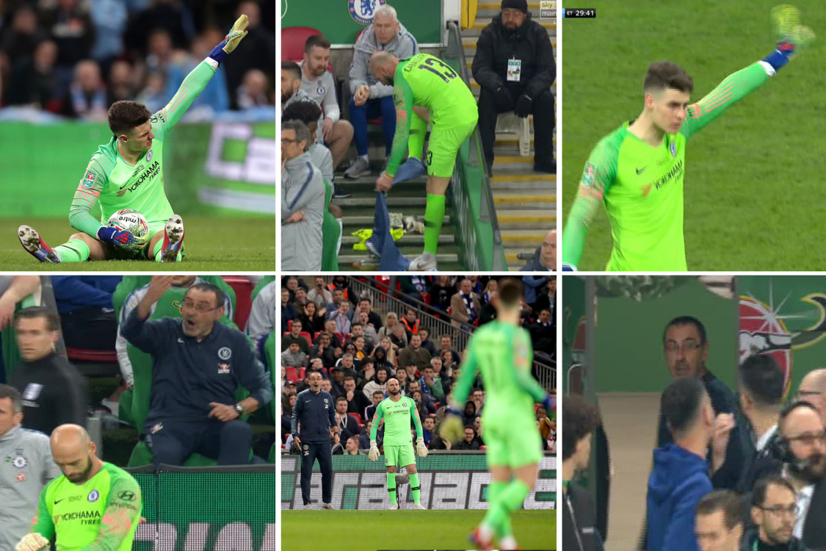 Chelsea, Man City, ket qua Chelsea vs Man City, Video clip Chelsea Man City, ket qua chung ket cup Lien doan, ket qua bong da, Kepa phản Sarri, Man City vô địch