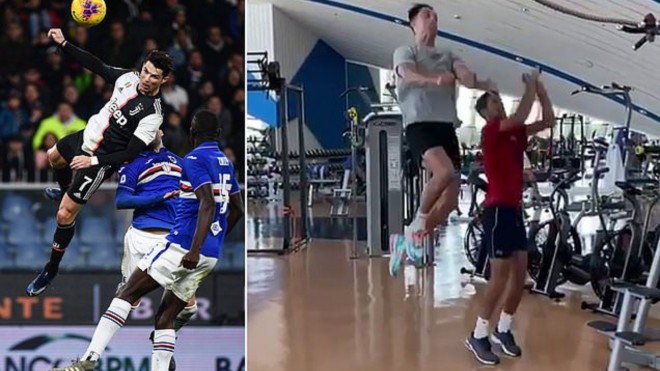 Cristiano Ronaldo, Juventus, bật cao, Novak Djokovic, lịch thi đấu, trực tiếp bóng đá, bóng đá, đánh đầu
