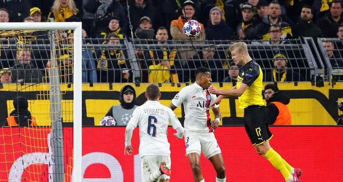 ket qua bong da hôm nay, Erling Haaland, erling haaland, haaland, kết quả bóng đá, Dortmund 2-1 PSG, kết quả Cúp C1, kết quả Dortmund vs PSG, Cúp C1, Champions League, lich thi dau bong da, trực tiếp bóng đá