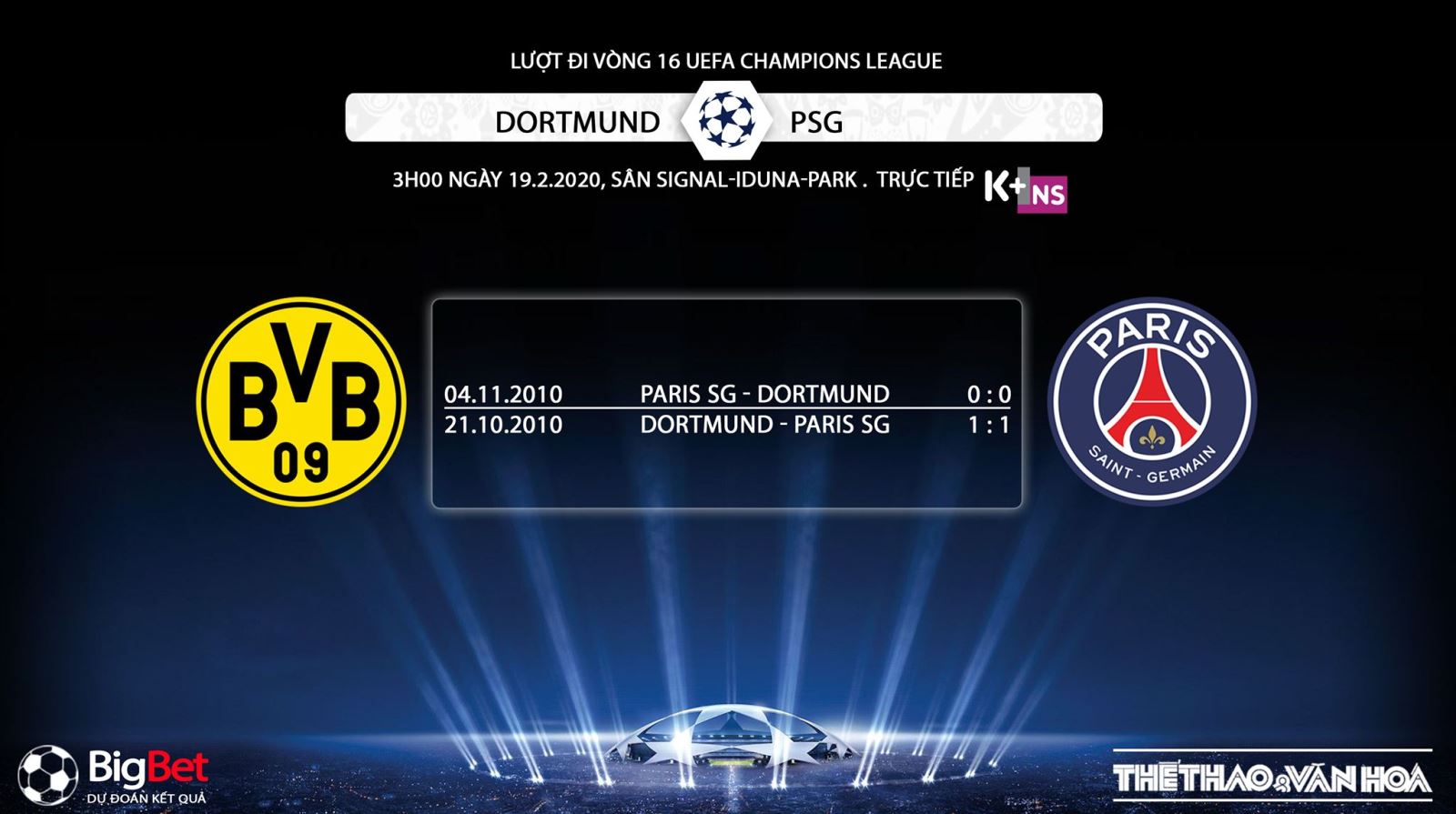 Dortmund vs PSG, Dortmund, PSG, Dortmund đấu với PSG, trực tiếp Dortmund vs PSG, soi kèo Dortmund vs PSG, nhận định Dortmund vs PSG, K+NS