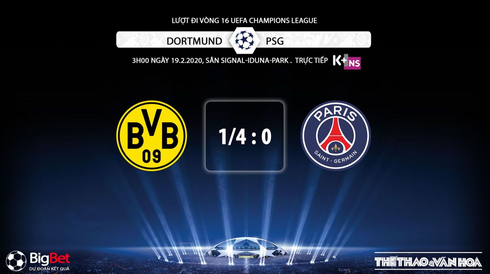 Dortmund vs PSG, Dortmund, PSG, Dortmund đấu với PSG, trực tiếp Dortmund vs PSG, soi kèo Dortmund vs PSG, nhận định Dortmund vs PSG, K+NS