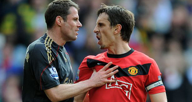 bóng đá, bong da hom nay, mu, liverpool, jamie carragher, gary neville, rooney, park ji sung, torres, ngoai hang anh