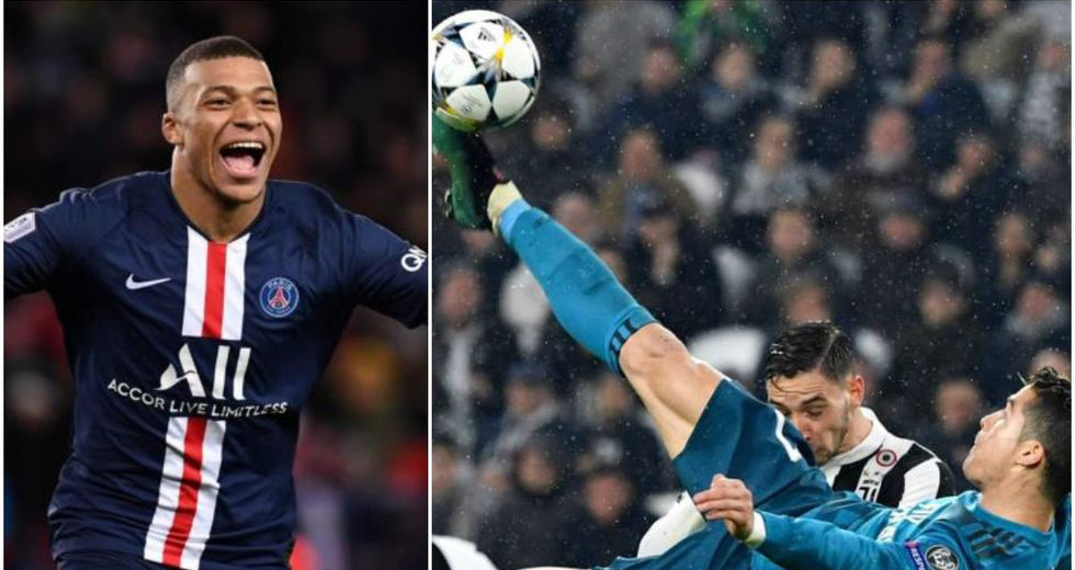 Bong da, Tin tuc bong da, Mbappe ca ngợi Ronaldo, Siêu phẩm xe đạp chổng ngược, bóng đá, tin tức bóng đá, bong da hom nay, bóng đá hôm nay, Ronaldo, Mbappe, Juventus, PSG