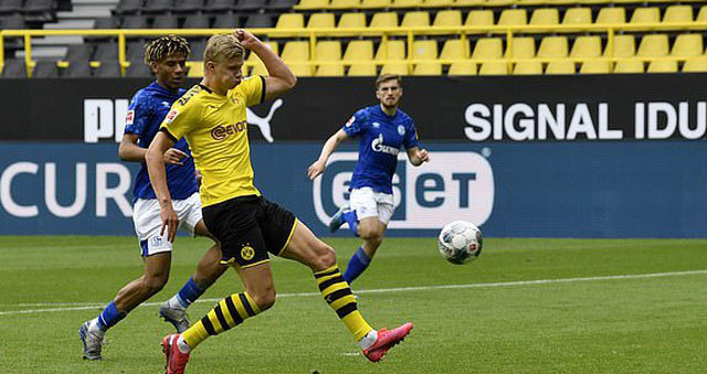 bóng đá, bong da, bong da hom nay, Erling Haaland, MU, manchester united, Dortmund, Bundesliga