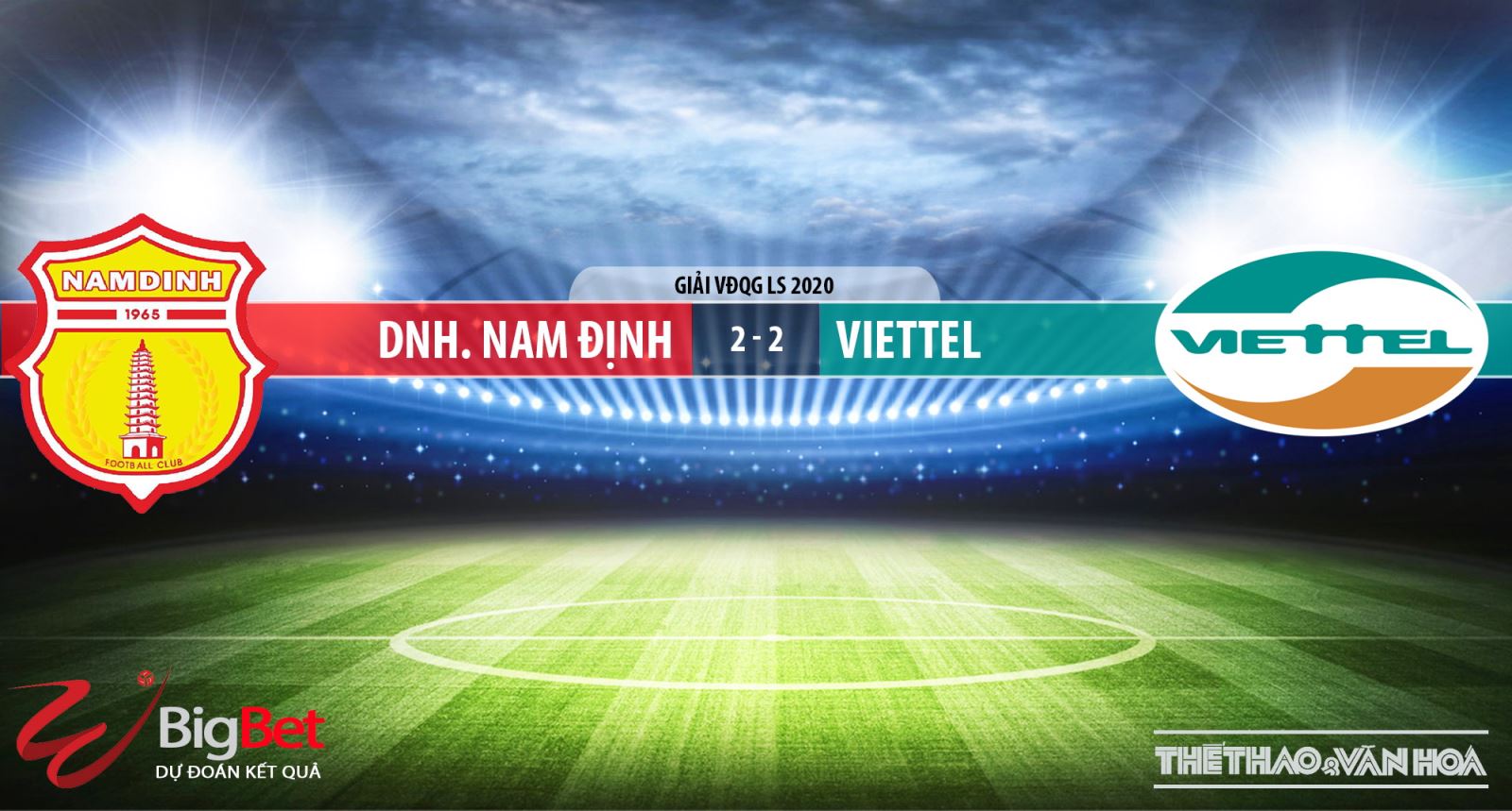 Soi kèo bóng đá Nam Định vs Viettel. Trực tiếp vòng 3 V-League 2020 6 Nam Định vs Viettel, Nam Định, Viettel, soi kèo bóng đá, nhận định, kèo bóng đá, trực tiếp bóng đá, V-League