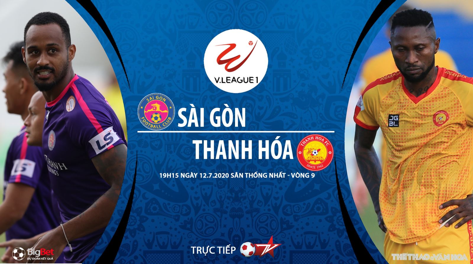 Soi kèo bóng đá Sài Gòn vs Thanh Hóa. Trực tiếp bóng đá V League 2020