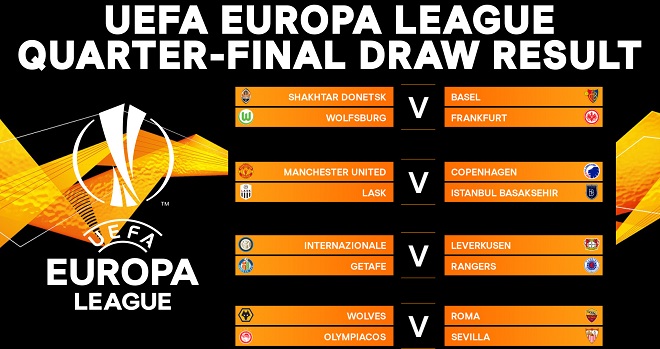 Kết quả bốc thăm Tứ kết Cúp C2, tứ kết cúp Europa League, MU gặp đội nào ở C1, MU, tin tức bóng đá MU, MU gặp Copenhagen, lịch thi đấu bóng đá hôm nay, lịch thi đấu C2