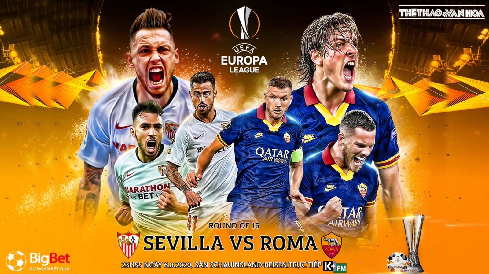 Keo nha cai. Sevilla vs Roma. Trực tiếp bóng đá. Trực tiếp ...