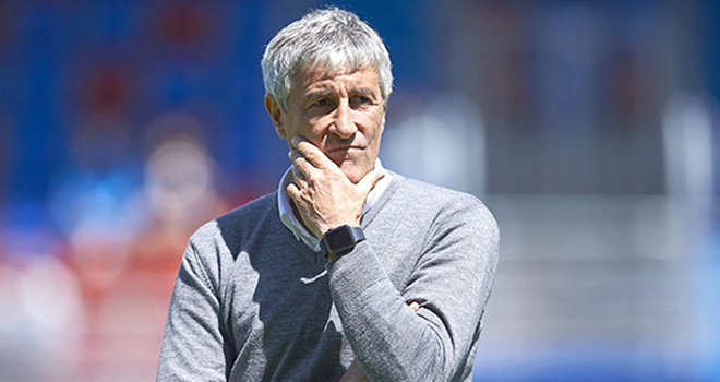 Quique Setien, sa thải Quique Setien, barca sa thải Quique Setien, Barcelona sa thải HLV, Kết quả bóng đá, Barcelona 2-8 Bayern Munich, Kết quả tứ kết cúp C1 châu Âu, kết quả barca đấu với Bayern