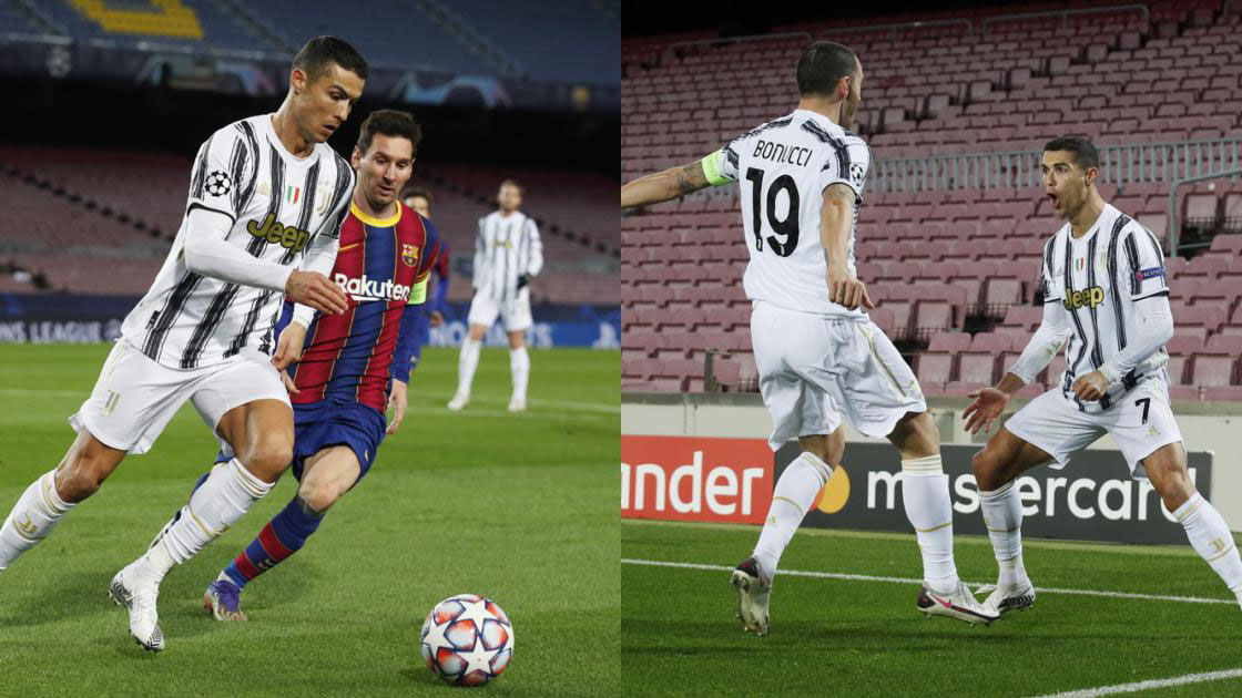 Ronaldo lùi về phòng ngự như hậu vệ hàng đầu, khiến Messi chịu thua