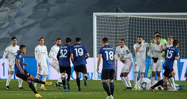 kết quả bóng đá, kết quả Cúp C1 châu Âu, kết quả Real Madrid vs Atalanta, Real Madrid 3-1 Atalanta, Real Madrid, Champions League, Cúp C1, Benzema, bong da hom nay