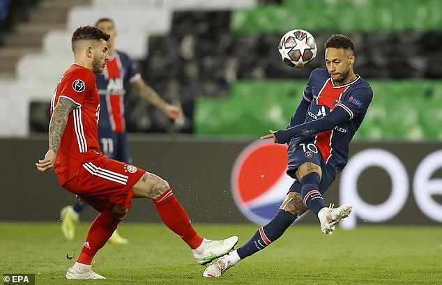 PSG vs Bayern Xem Neymar nhảy múa với trái bóng, quẩy nát hàng thủ của
