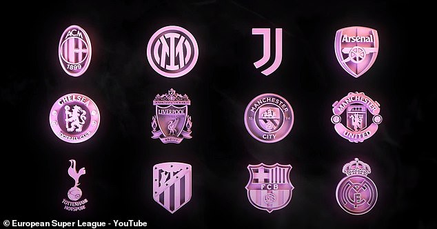 Super League, thành lập Super League, European Super League, Siêu giải đấu châu Âu, MU, Real Madrid, Juventus, FIFA, UEFA, Premier League