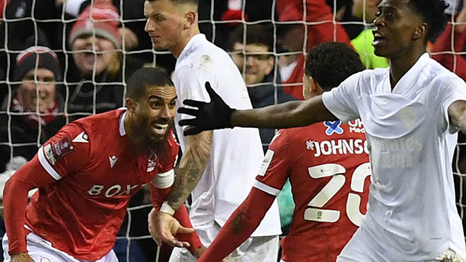 Nottingham Forest 1-0 Arsenal: Hàng công kém cỏi, 'Pháo thủ' bị loại ở vòng 3 FA Cup