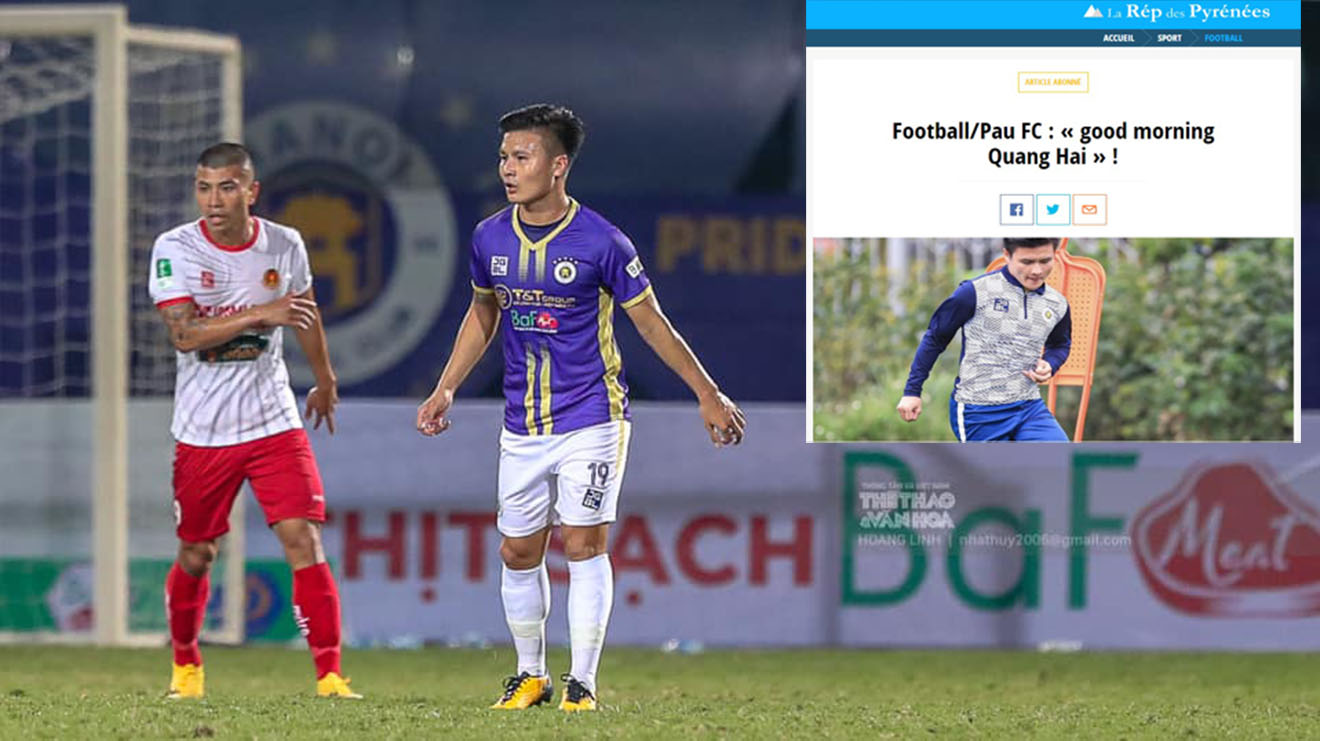Báo Pháp hết lời ca ngợi Quang Hải sau khi chuyển sang chơi cho Pau FC