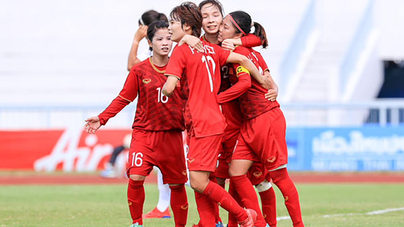 VTV6 TRỰC TIẾP bóng đá nữ Việt Nam vs Campuchia, nữ Đông Nam Á (17h00, 7/7)