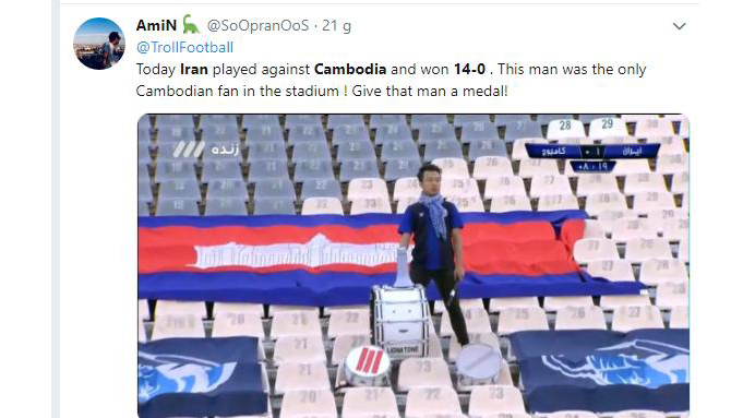 Vòng loại World Cup 2022, bảng xếp hạng vòng loại World Cup bảng G, Việt Nam 1-0 Malaysia, Campuchia 0-14 Iran, Campuchia, Iran, lịch thi đấu vòng loại World Cup