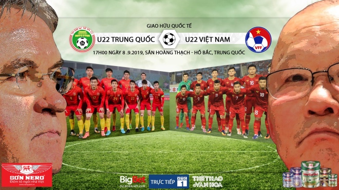 Lịch thi đấu và trực tiếp bóng đá: U22 Việt Nam vs U22 Trung Quốc (VTC1, VTV6, VTV5, VTC3)