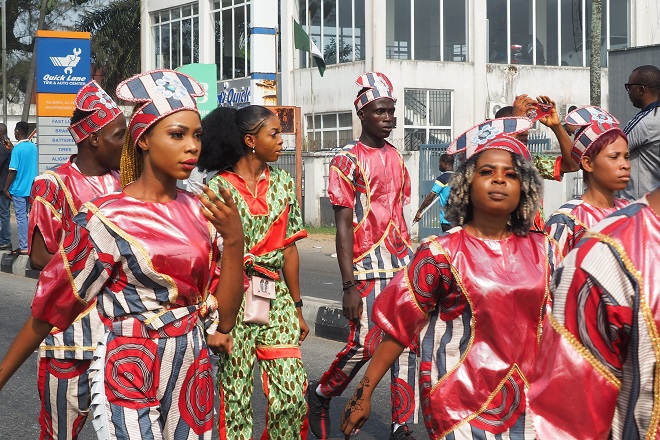 Nigeria, rực rỡ sắc màu tại Calabar Carnival, Lễ hội quốc tế Calabar Carnival, Châu Phi
