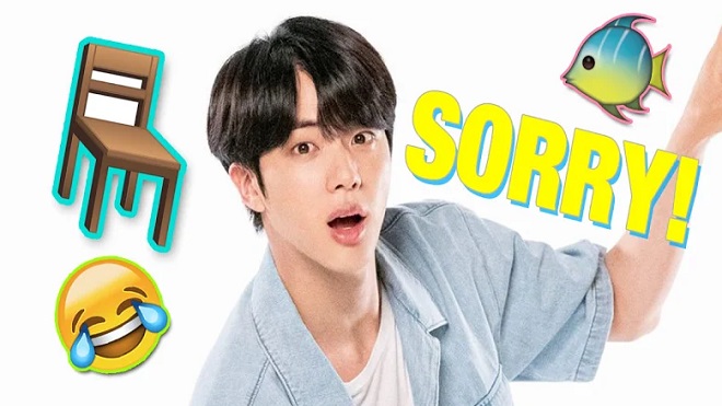 'Cười té ghế' vì Jin BTS 'nghiện' nói lời xin lỗi