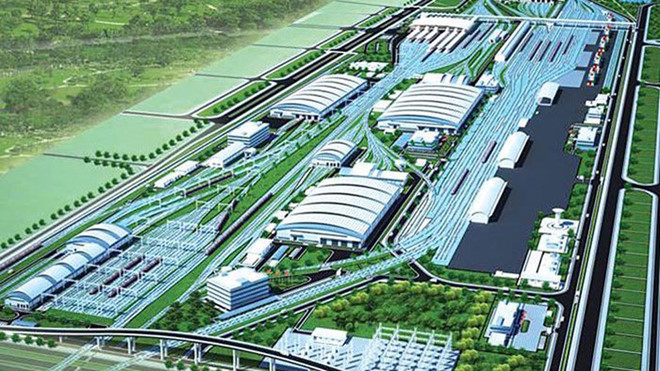 bộ giao thông vận tải, Hà Nội, đường sắt ngọc hồi yên viên, đường sắt trên cao, đường sắt số 1