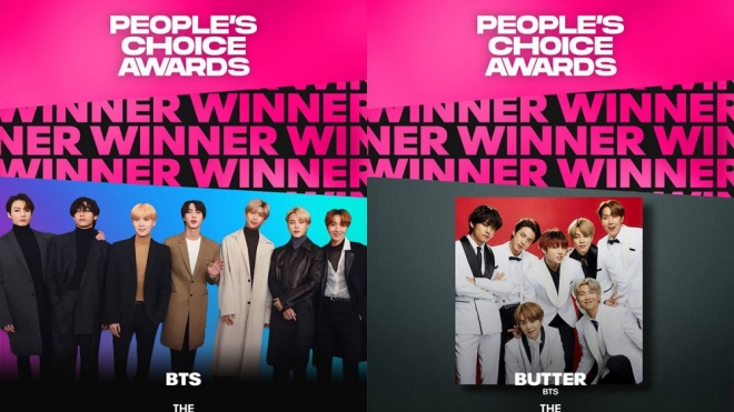 BTS ẵm 3 giải quan trọng tại People's Choice Awards 2021