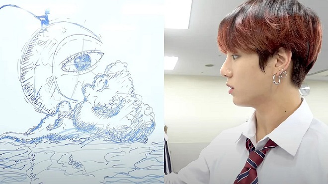 BTS, sốc, Jungkook, trổ tài họa sĩ, BTS tin tức, BTS thành viên, BTS Jungkook