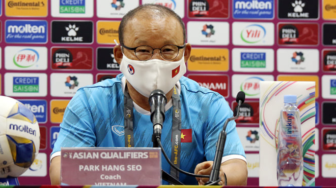 HLV Park Hang Seo: 'Đội tuyển Việt Nam dễ lộ chiến thuật trước Oman'