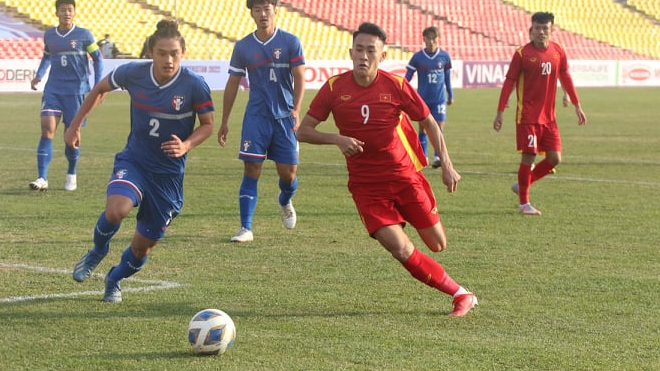 U23 Việt Nam nhọc nhằn đánh bại U23 Đài Loan