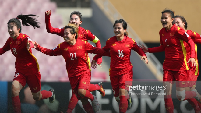 Nữ Việt Nam giành vé dự World Cup: Tự hào các cô gái Việt Nam!