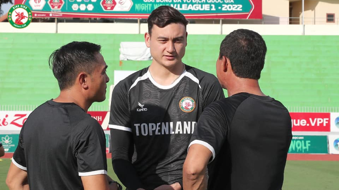 Ʋăn Łâm, Đặng Văn Lâm, Vleague, Topenland Bình Định, Lee Nguyễn, Trương Việt Hoàng, Bình Định vs Bình Dương, lịch thi đấu Vleague, bxh Vleague, trực tiếp bóng đá