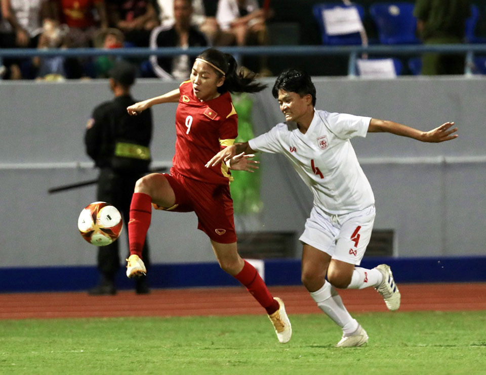 VTV6 TRỰC TIẾP bóng đá nữ Việt Nam vs nữ Myanmar, Bán kết SEA Games 31 (19h00, 18/5)