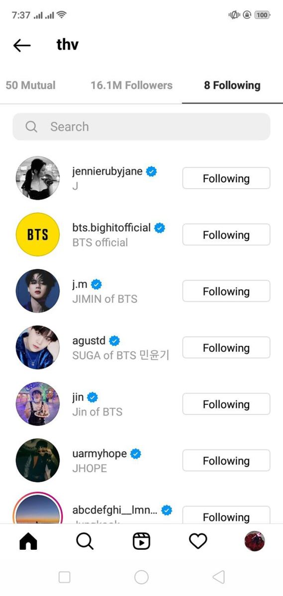BTS, V BTS, V BTS vô tình theo dõi Jennie trên Instagram, Jungkook, Jimin, bts