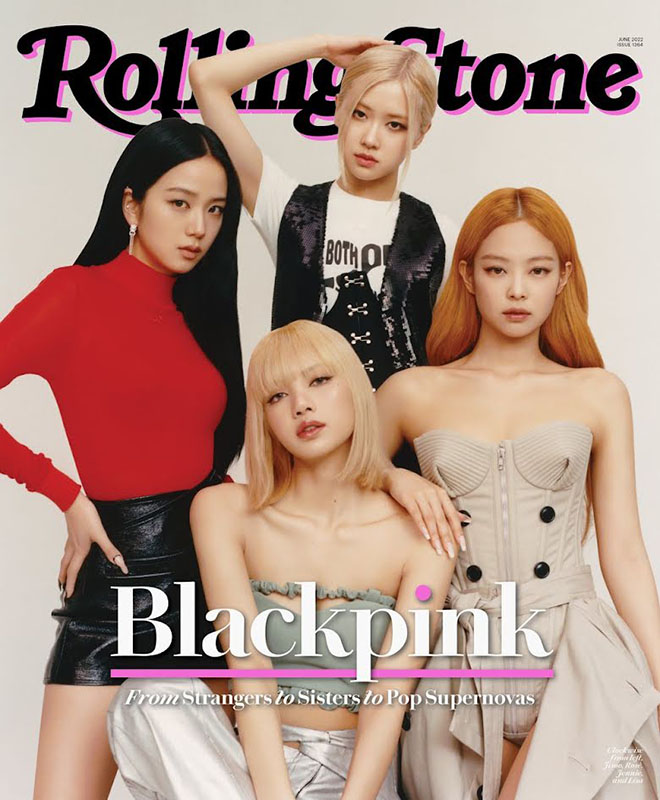 Blackpink, Blackpink lên bìa tạp chí Rolling Stone, Jennie, Jisoo, Lisa, Rosé, Tin blackpink