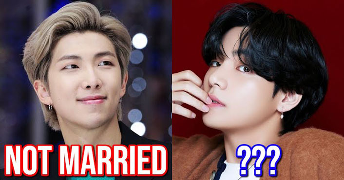 HYBE Labels nhanh chóng phủ nhận tin đồn kết hôn của RM còn chuyện V BTS và Jennie thì không