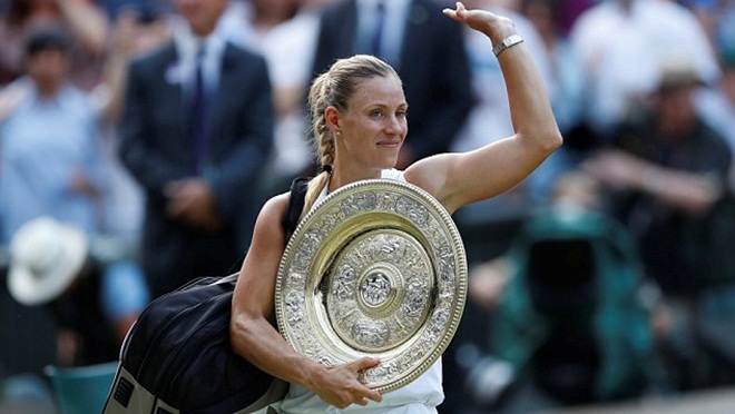 Angelique Kerber đánh bại Serena Williams, vô địch Wimbledon 2018
