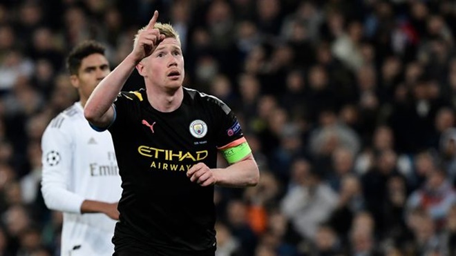 ket qua bong da hôm nay, ket qua bong da, kết quả bóng đá, kết quả Cúp C1, Cúp C1, Real Madrid vs Man City, truc tiep bong da, Champions League, De Bruyne, Guardiola