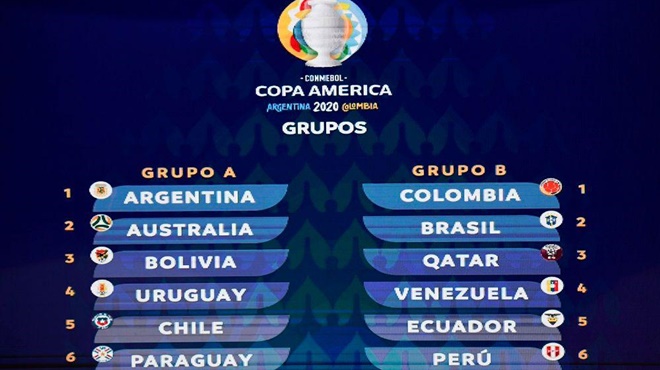 Sau EURO, Copa America 2020 cũng hoãn đến 2021