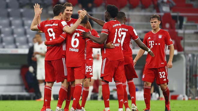 Bayern 2-1 Frankfurt: Lewandowski tỏa sáng, Bayern vào chung kết cúp QG Đức