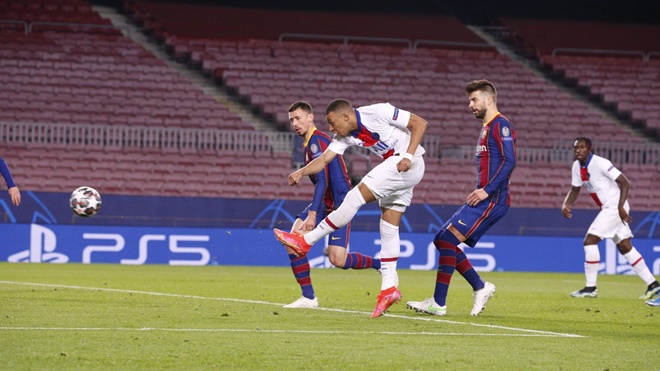 Barcelona 1-4 PSG, Barcelona-PSG, Kết quả Barcelona vs PSG, Kết quả bóng đá Champions League, Video clip bàn thắng Barca, kết quả cúp C1, Barcelona, PSG, Mbappe